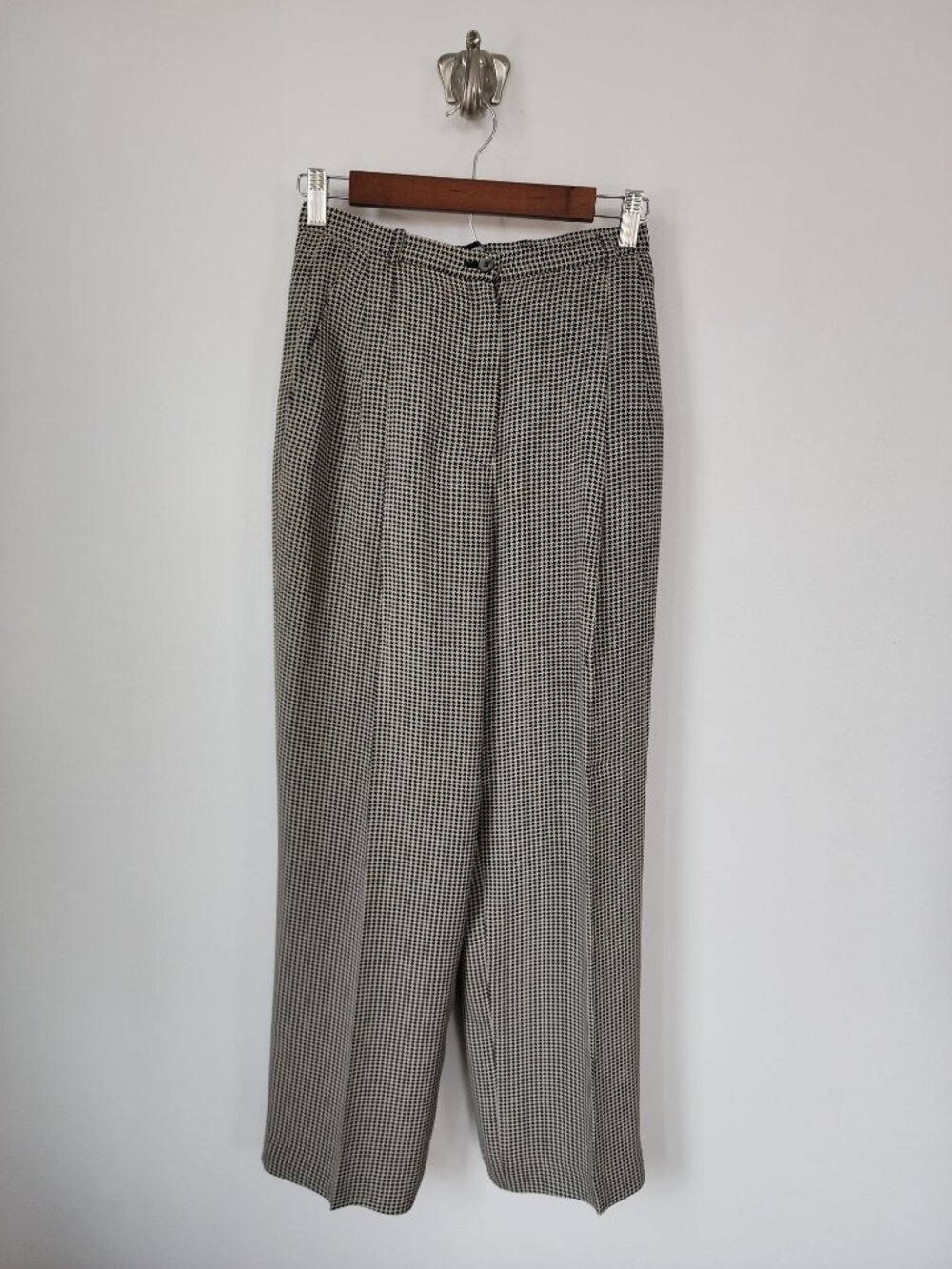 Liz Claiborne tan black herringbone dress pants 4